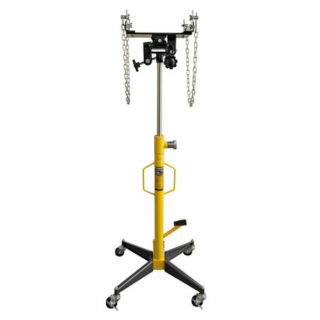 Ranger Compact Upright Transmission Jack, Max lift capacity of 1,100 lbs, 24in base RTJ-1100